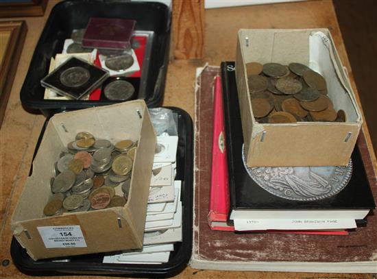 Collection of coins incl Maundy money etc